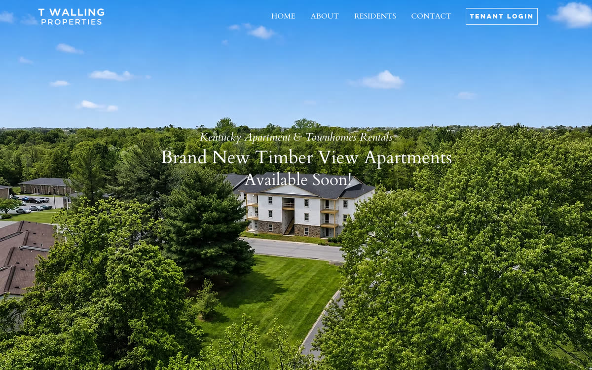 Twalling Properties website